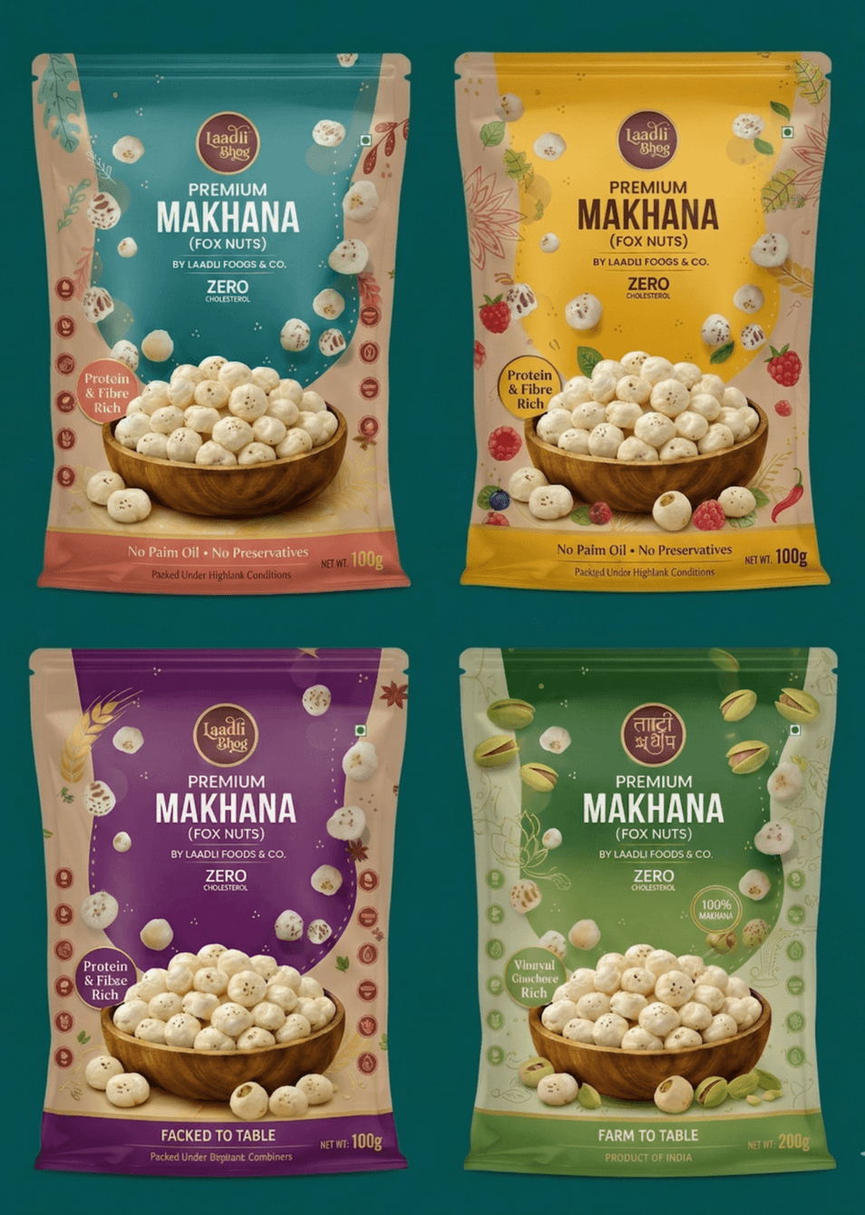 Laadli Bhog Packaging